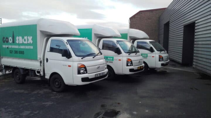 delivery vehicles ready for six days a week delivery